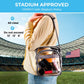 SHYLERO Stadium Messenger Bag- 9.84x8.3x5.12 inches