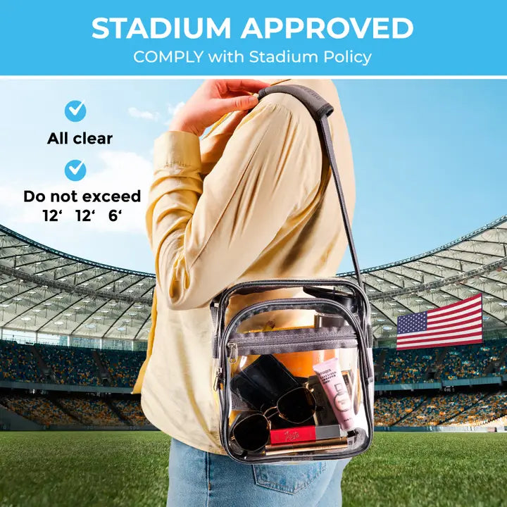 SHYLERO Stadium Messenger Bag- 9.84x8.3x5.12 inches- $19.99