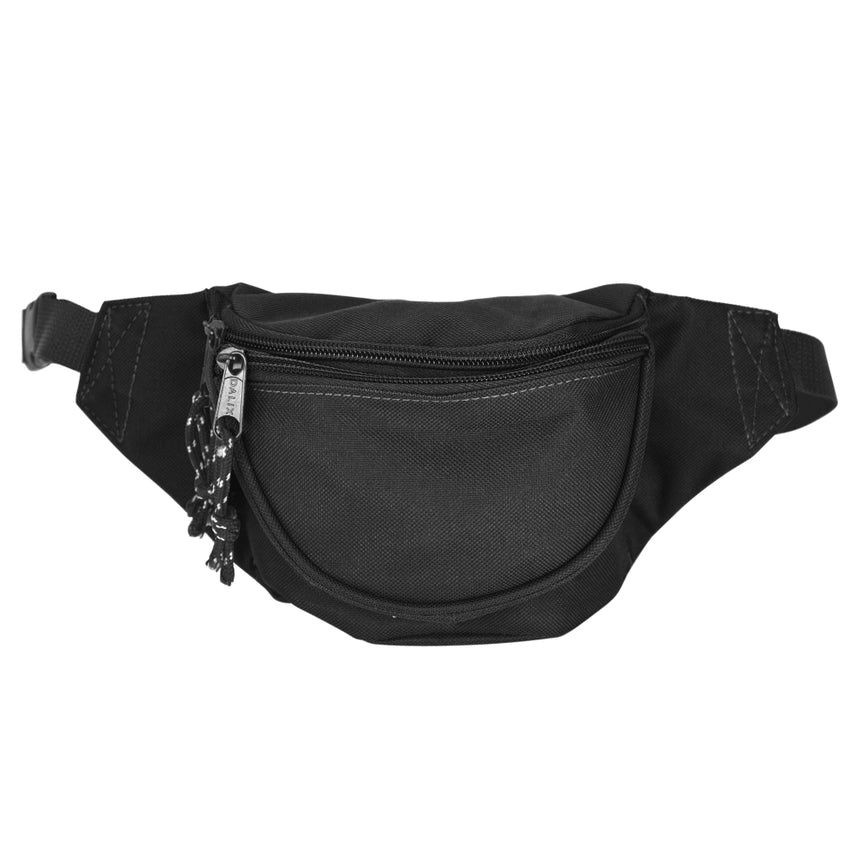 Dalix Fanny Pack with 3 Pockets Traveling Concealment Pouch
