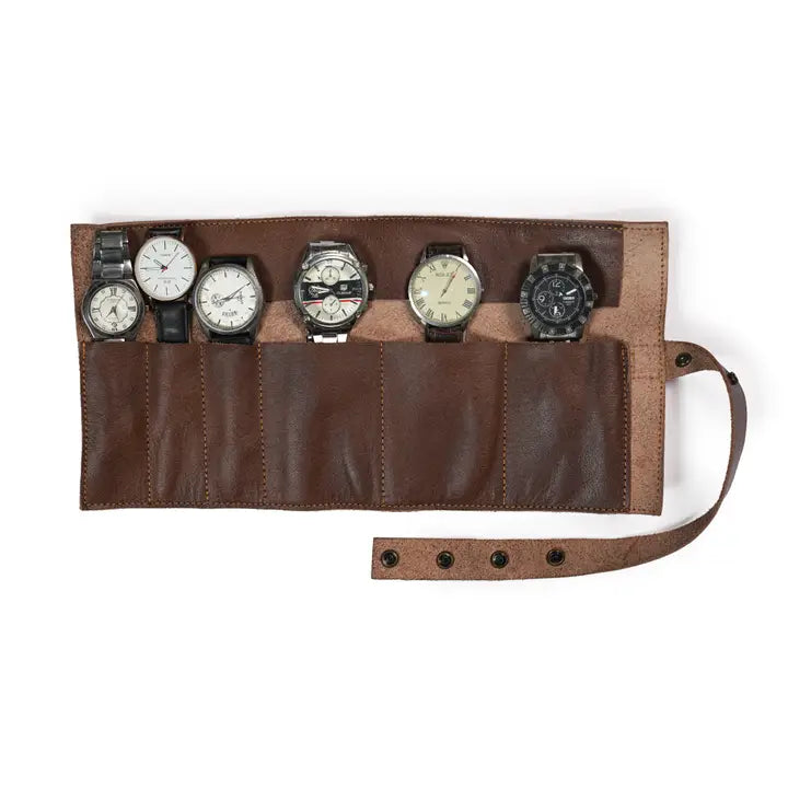 Master Tanners- Leather Watch Roll Case