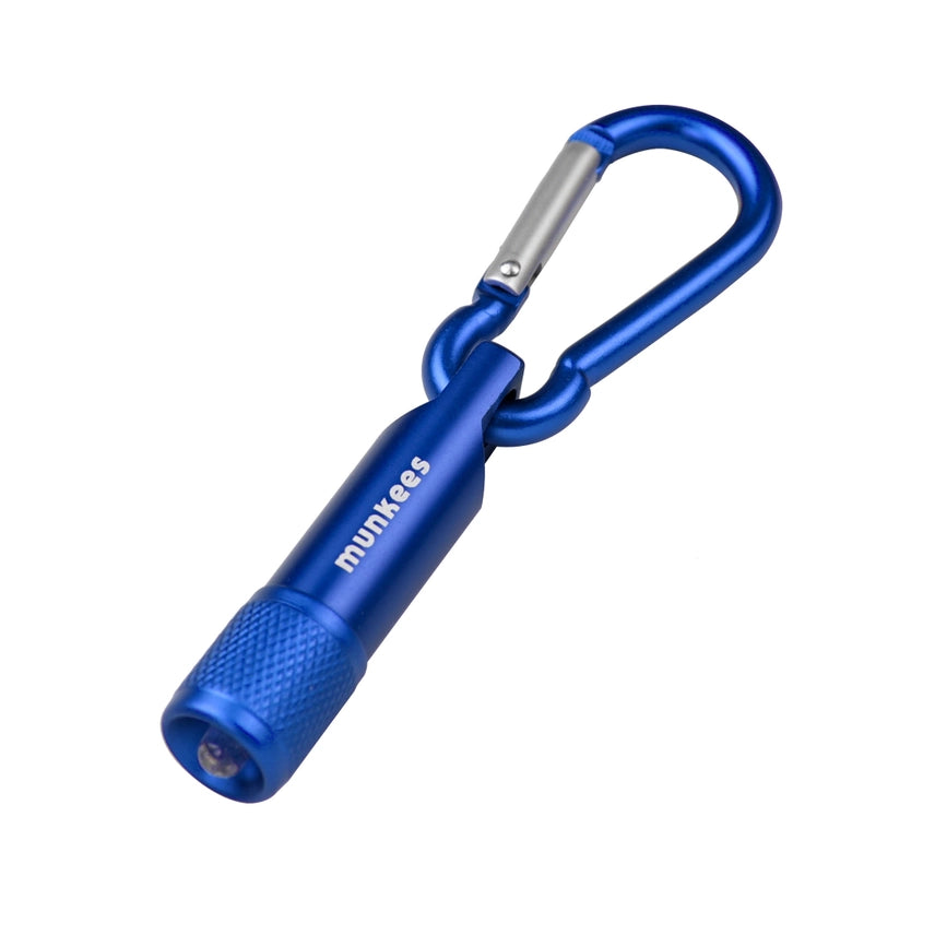 AceCamp LED Flashlight with Carabiner Blue
