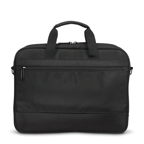 Samsonite CLASSIC 2 15.6” Shuttle RFID Zippered Briefcase w/ trolley sleeve passthrough