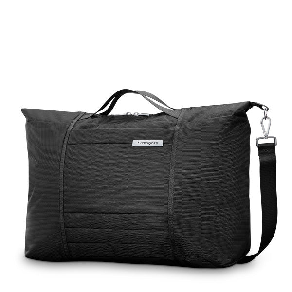Samsonite UpLIFT Foldable Weekender Duffel with trolley sleeve passthrough Black