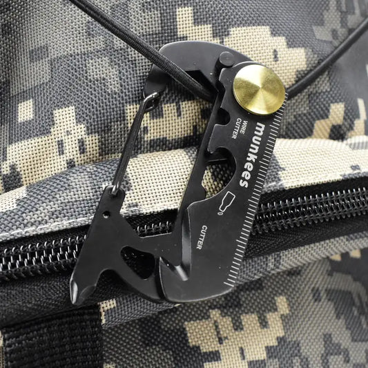 AceCamp 13-Function Carabiner Card Tool