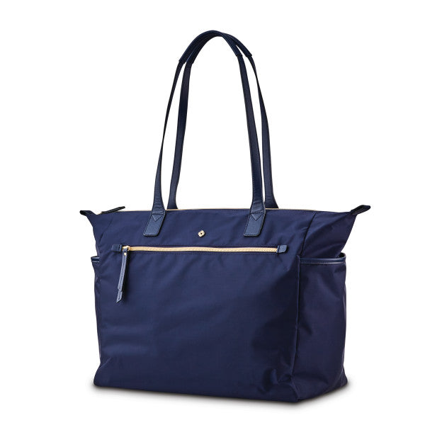 Samsonite MOBILE SOLUTION Deluxe Carryall Laptop Tote w/ trolley sleeve passthrough Navy Blue
