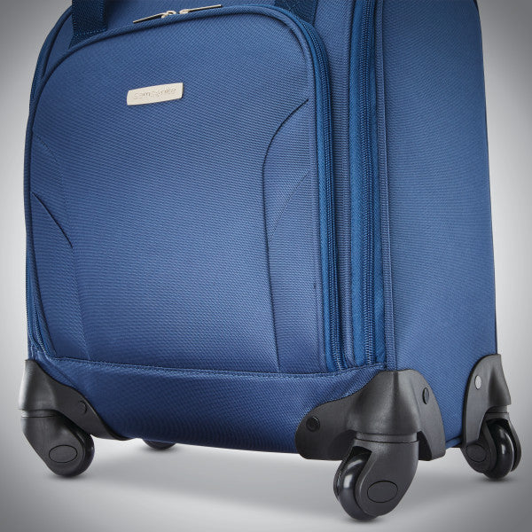 Samsonite Softside Underseat Spinner w/ USB Port and trolley sleeve passthrough