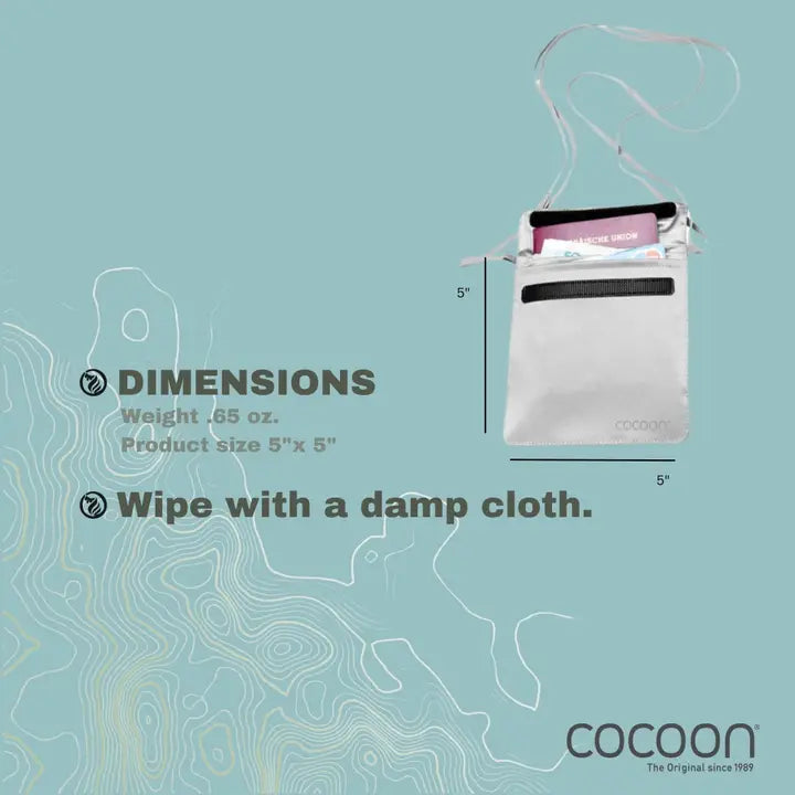 Cocoon RFID Secret Passport Wallet Waterproof Silk