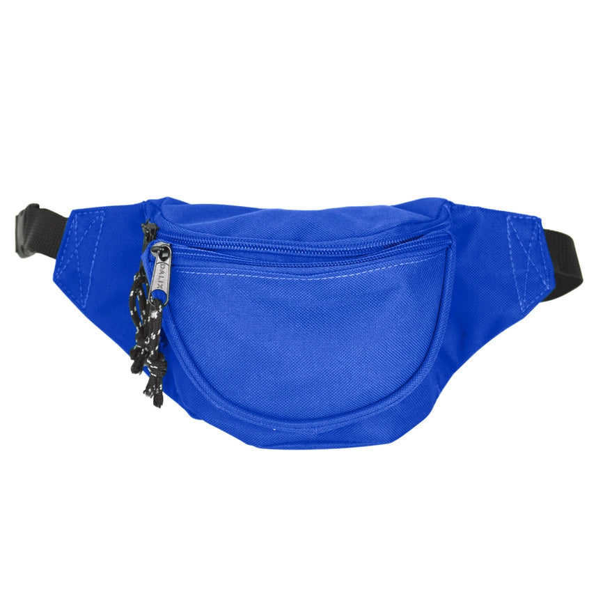 Dalix Fanny Pack with 3 Pockets Traveling Concealment Pouch