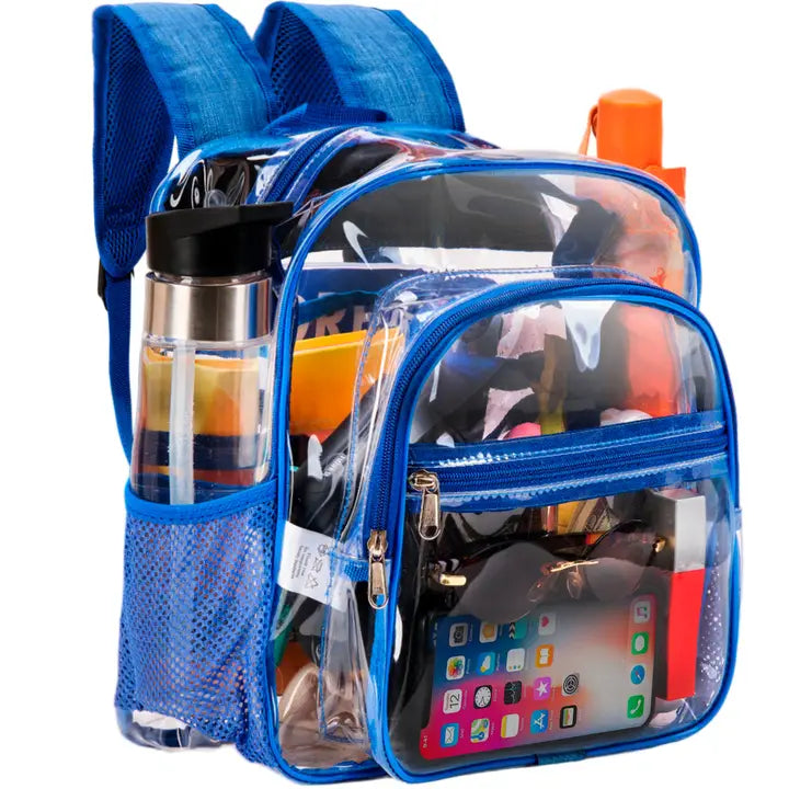 SHYLERO Stadium Backpack- 11.8 x 11 x 6 inches Blue