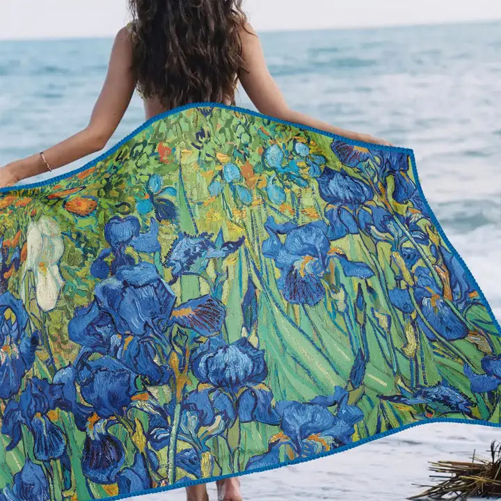 Raincaper Beach Towel with Carrying Pouch