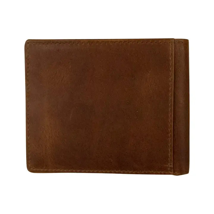 ili New York Leather Bifold Wallet w/ ID and RFID