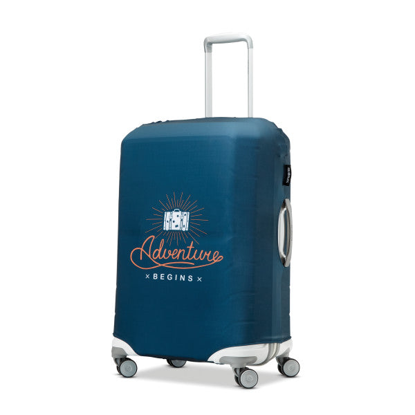 Samsonite Luggage Cover- Size Medium Adventure Begins