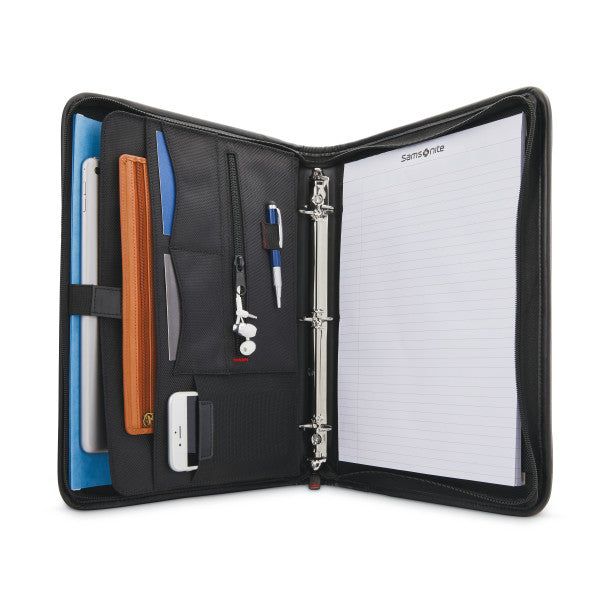 Samsonite XENON 3 Ring (1 inch) Portfolio Steel Grey