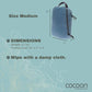 Cocoon- Two-in-One Separated Light Packing Cube- Size Medium- Ash Blue