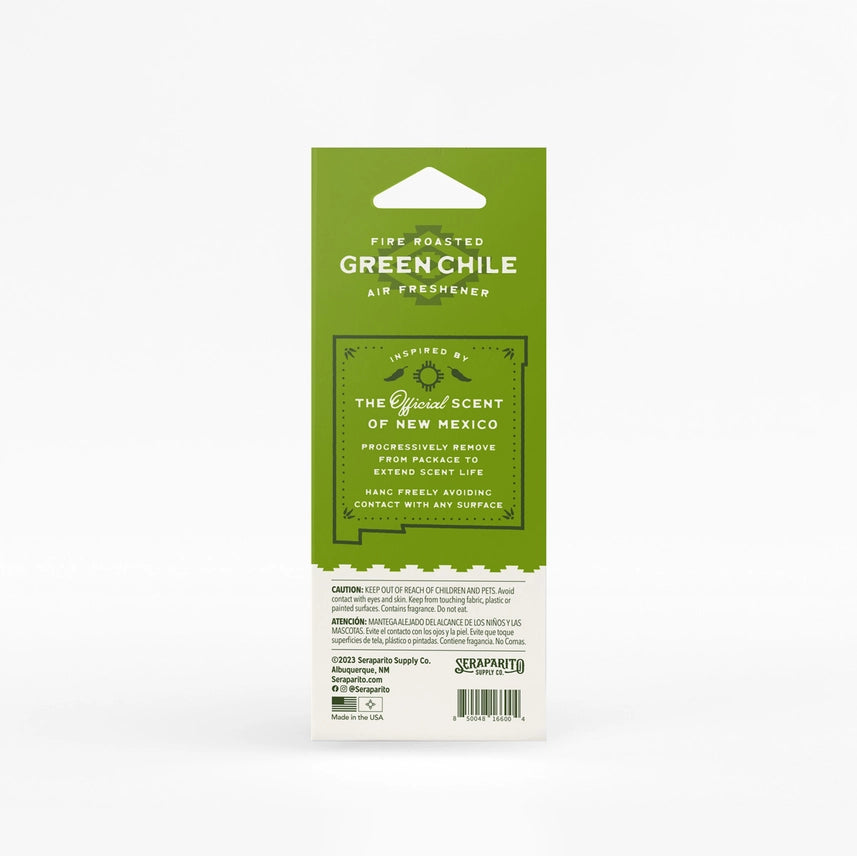 Seraparito Supply Co. Green Chile Air Freshener- $6.00