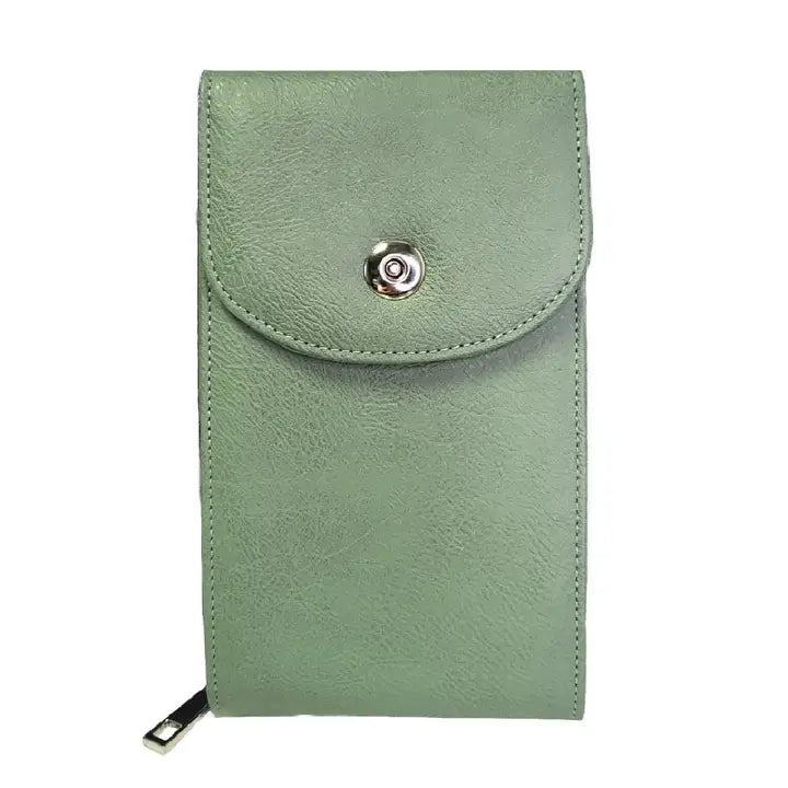 K. Carroll Serena RFID Vegan Leather Crossbody Watercress