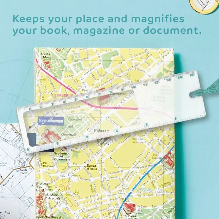 if USA Magnifying Bookmark