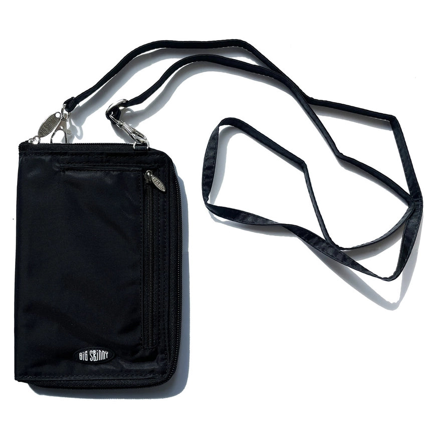 *NEW* Big Skinny RFID Blocking Cambridge Crossbody Phone Wallet Hands-Free