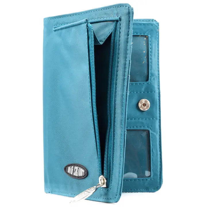 Big Skinny Rfid Blocking Plus Sized Myphone Bifold Wallet