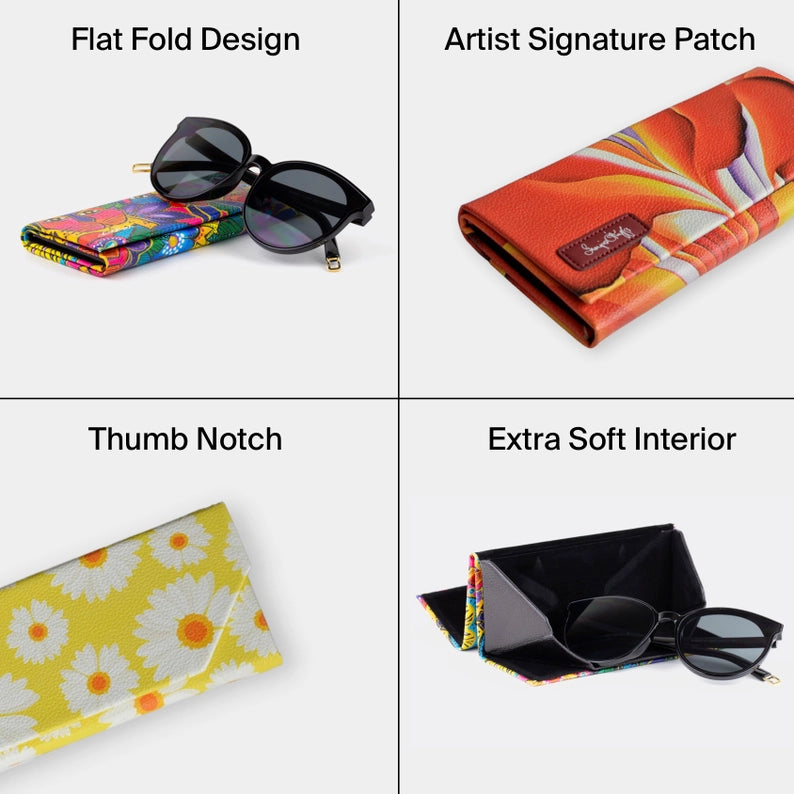 Monarque Eyeglass Case- Georgia O'keeffe Collection