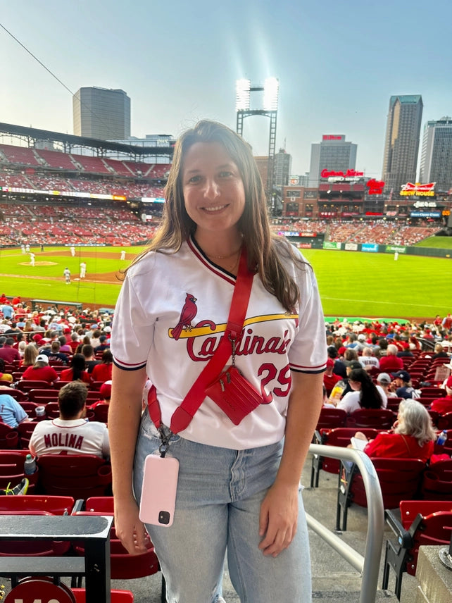 Save The Girls Clip & Go SmartPhone Crossbody Lanyard Strap With Zippered Pouch