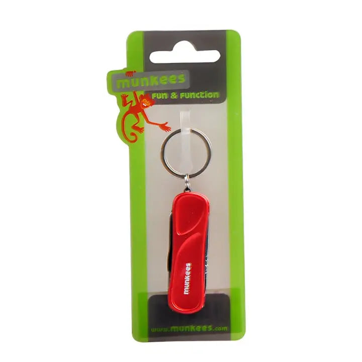 AceCamp Munkees 6-Function Manicure Keychain