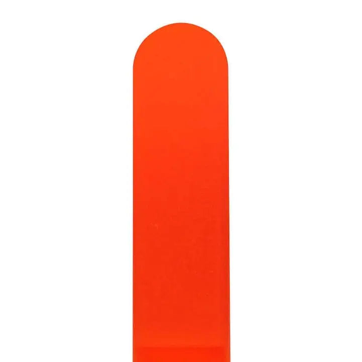 Czech Crystal Nail File - Size Large- Classy Color Collection Orange