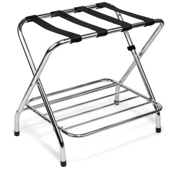 Ustech 2-Tier X-Shaped Luggage Rack - In-Store Pickup Only