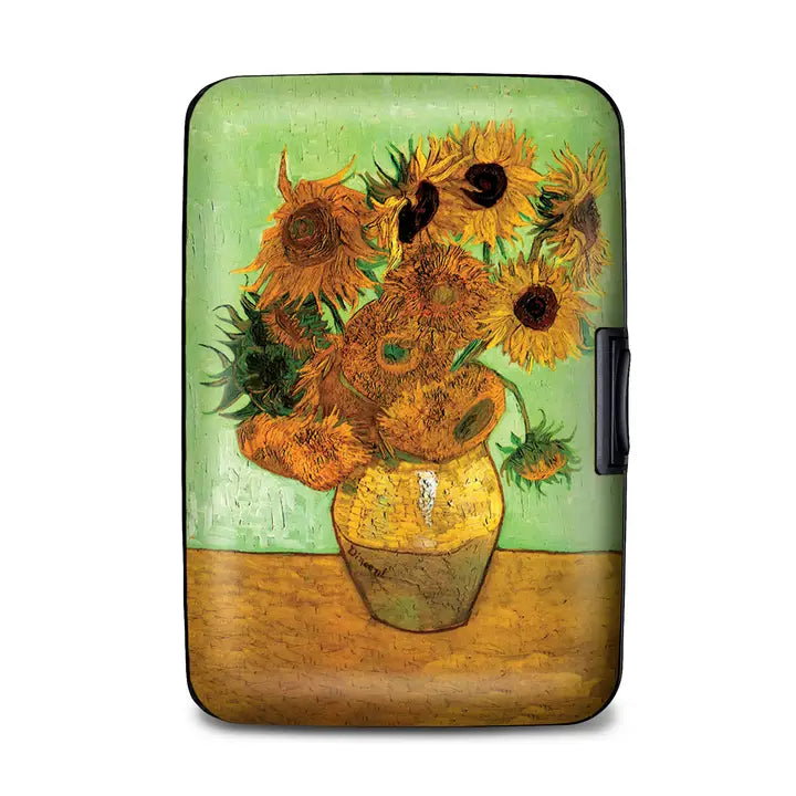 Monarque RFID Armored Wallet Van Gogh - Sunflowers