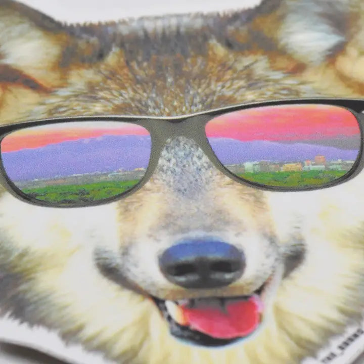 Metal the Brand- Party Lobo Sticker Decal Wolf