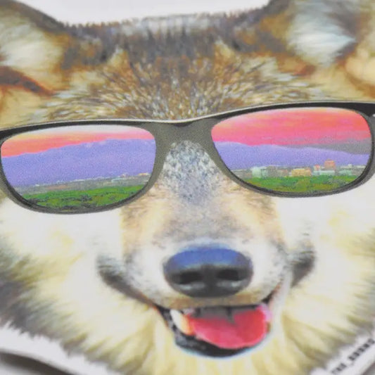 Metal the Brand- Party Lobo Sticker Decal Wolf