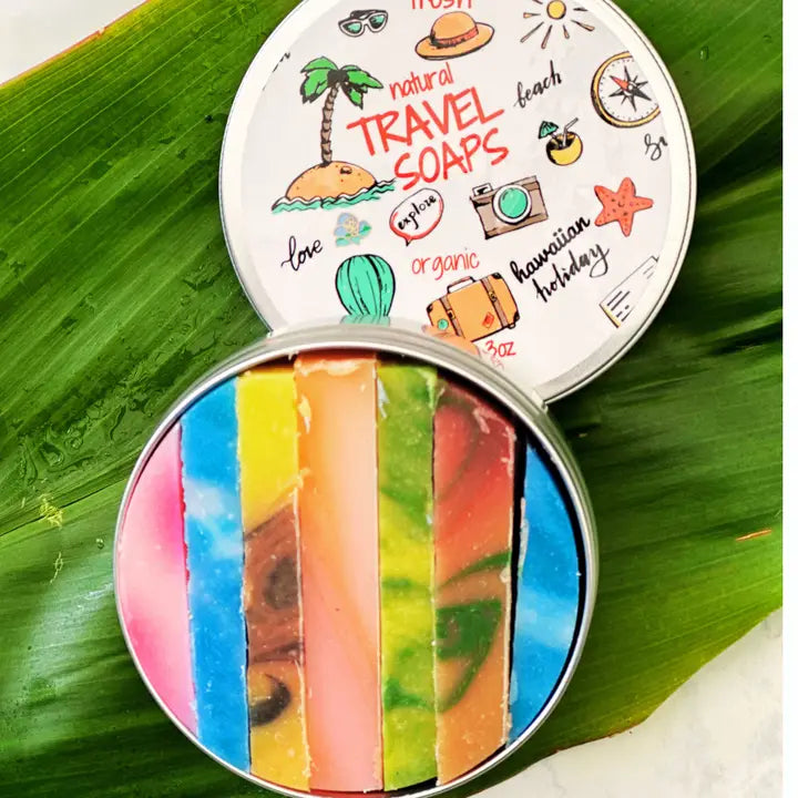 Lanikai Travel Soaps In Handy Travel Tin- 3 oz. Random