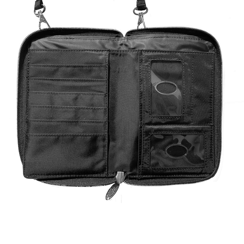 *NEW* Big Skinny RFID Blocking Cambridge Crossbody Phone Wallet Hands-Free