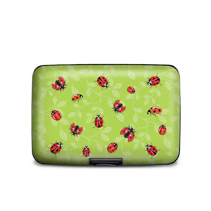 Monarque RFID Armored Wallet Mary Lake Ladybugs