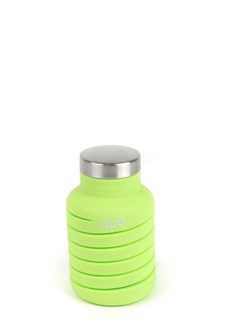 Que Bottle- 20 oz Collapsible Water Bottle Key Lime
