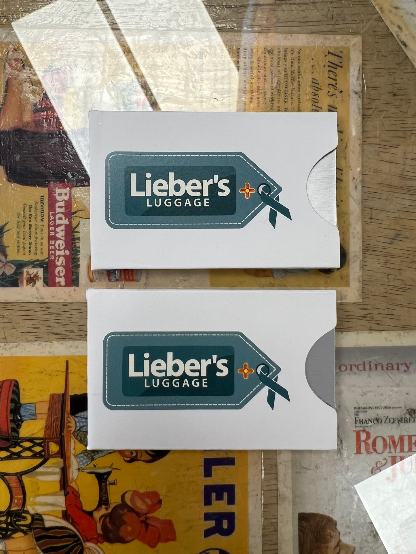 Lieber's RFID Blocking Card Sleeves (2-pack)