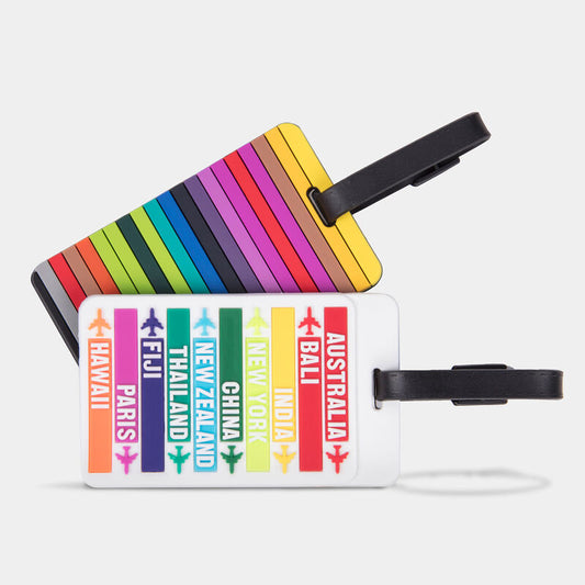 Travelon Hot Spots Set of 2 Luggage Tags