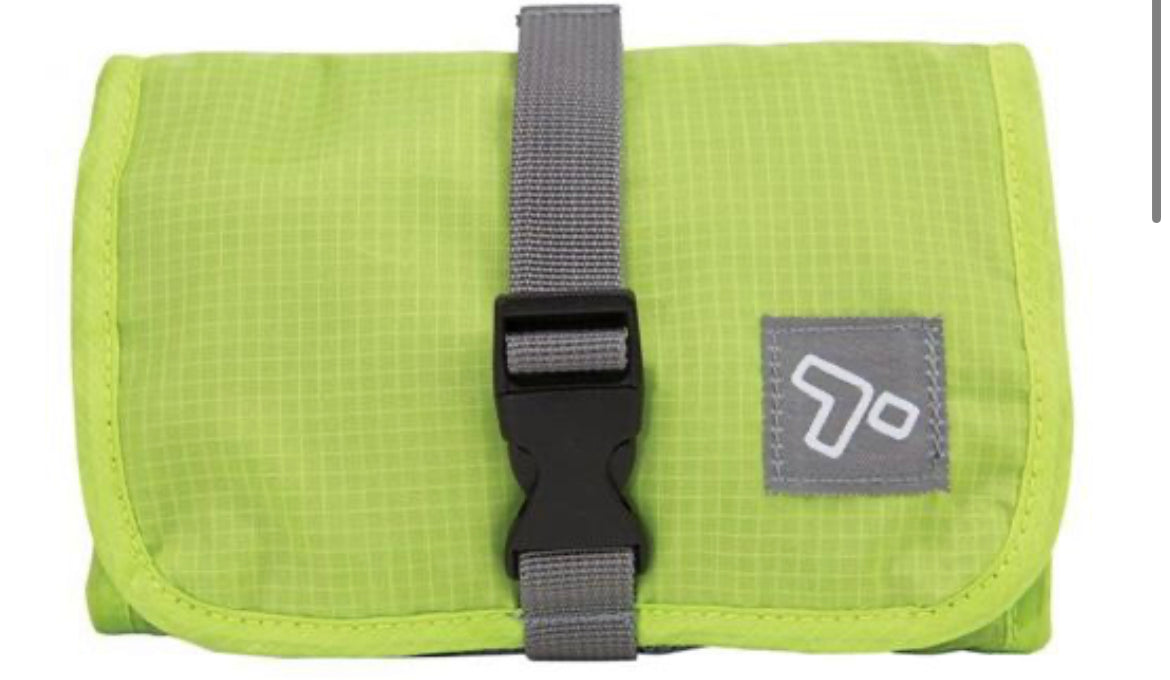 Travelon Water Resistant Tech Accessory Organizer Lime