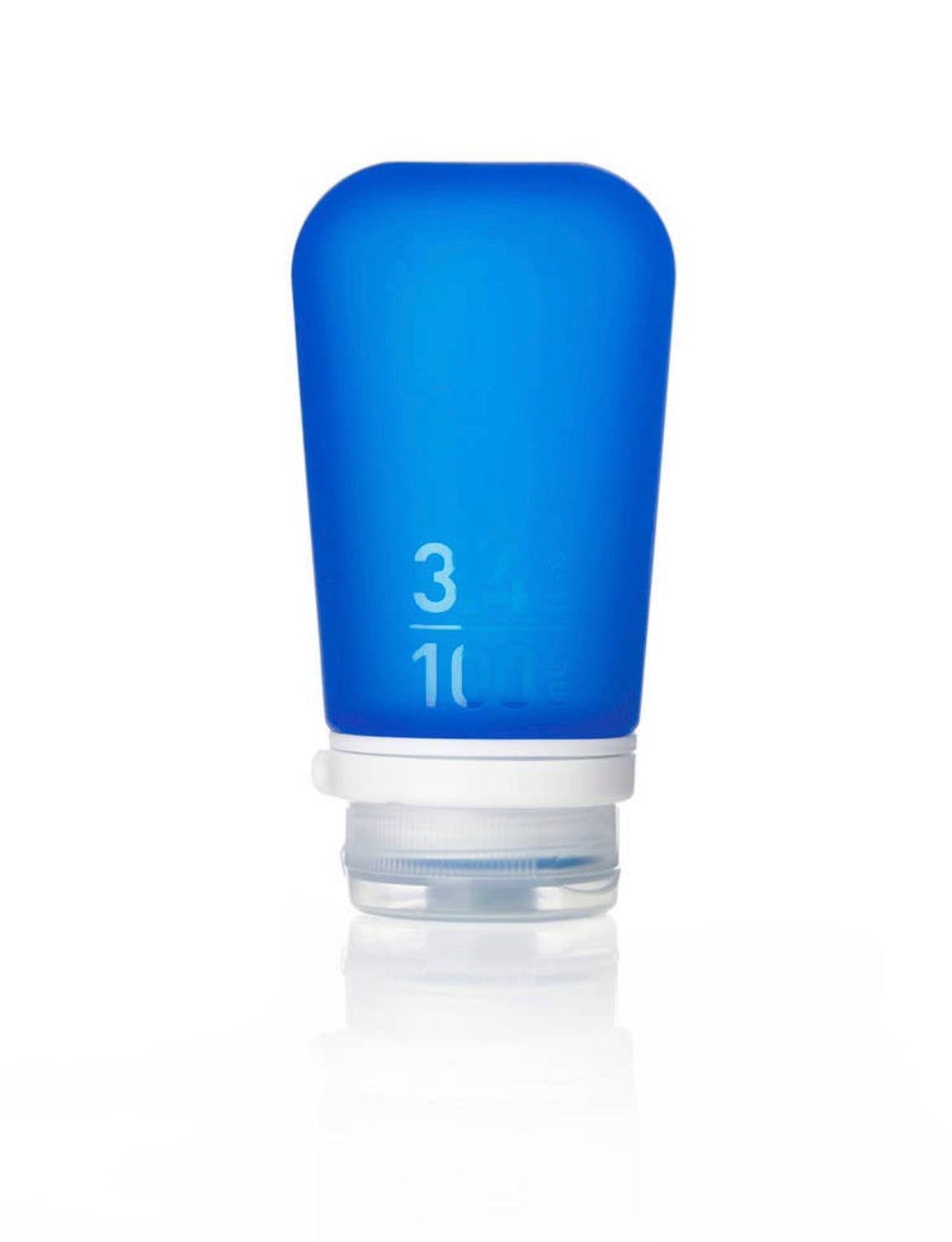 Humangear- 3.4 oz GoToob+ Silicone Toiletry 3-1-1 Bottle (LARGE)