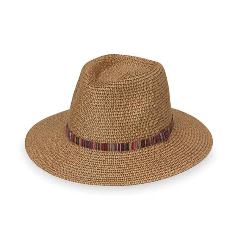 Wallaroo Packable Hat - Petite Sedona UPF 50+ Camel XS S