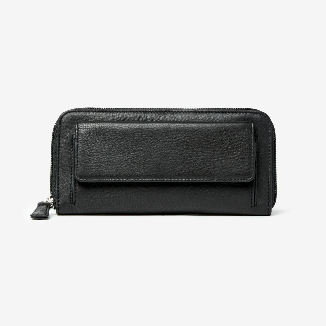 Osgoode Marley Leather RFID Zip Around Wallet- 1251 Black