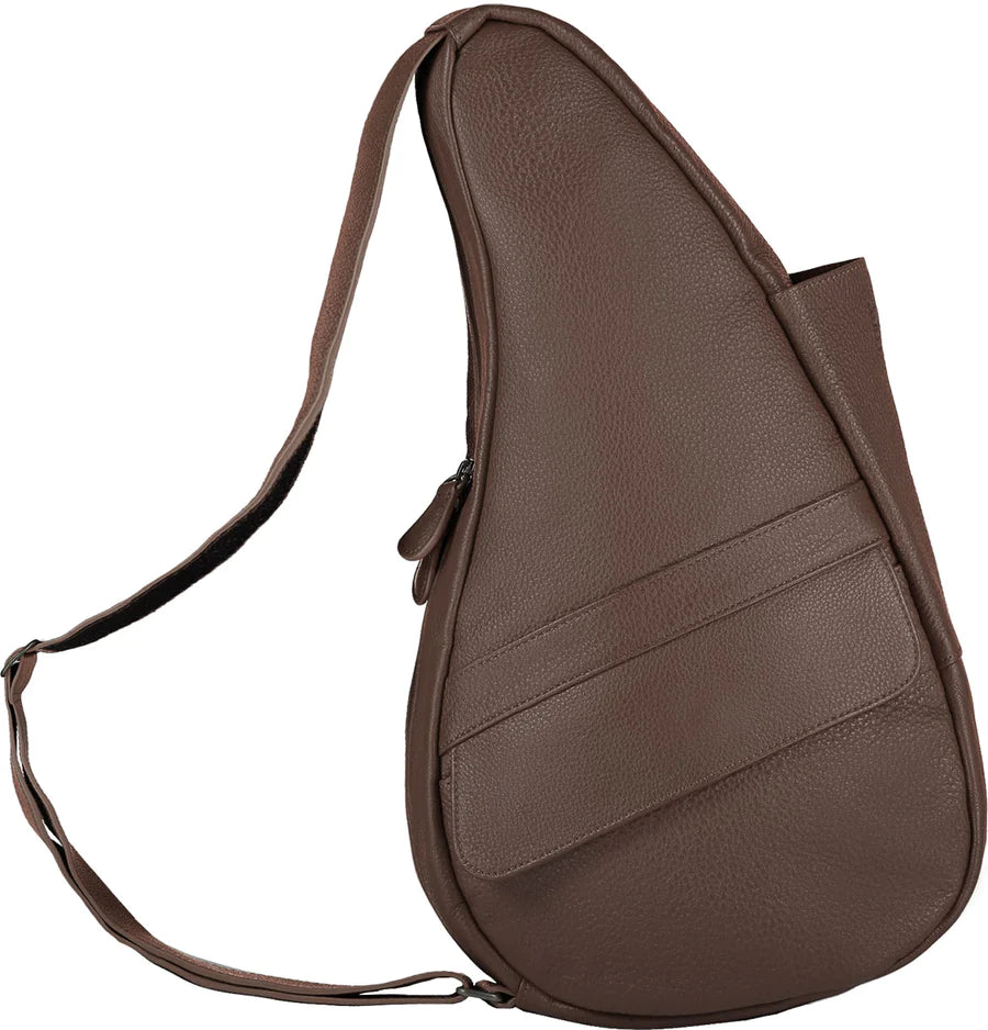 Ameribag 15" Healthy Back Bag Tote- Leather - Extra Small- 5102 Espresso