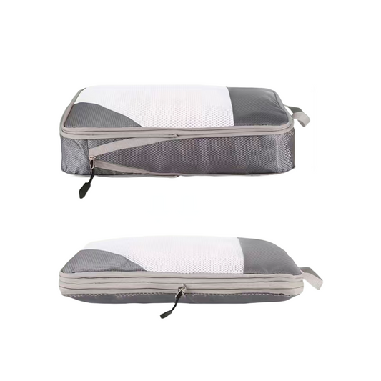 Mesh Packing Cube with Zippered Compression- Size Large