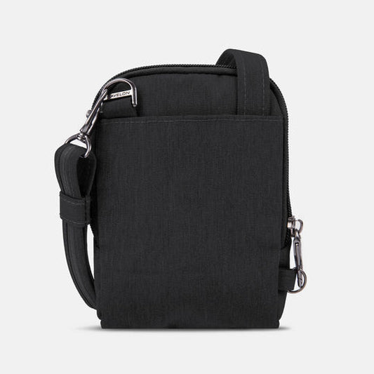 Travelon Anti-Theft RFID Metro Stadium Mini Crossbody Black