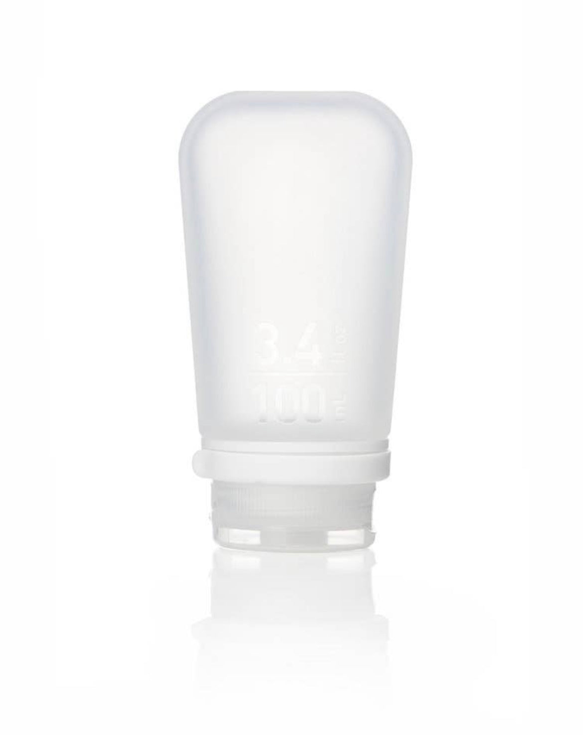 Humangear- 3.4 oz GoToob+ Silicone Toiletry 3-1-1 Bottle (LARGE)