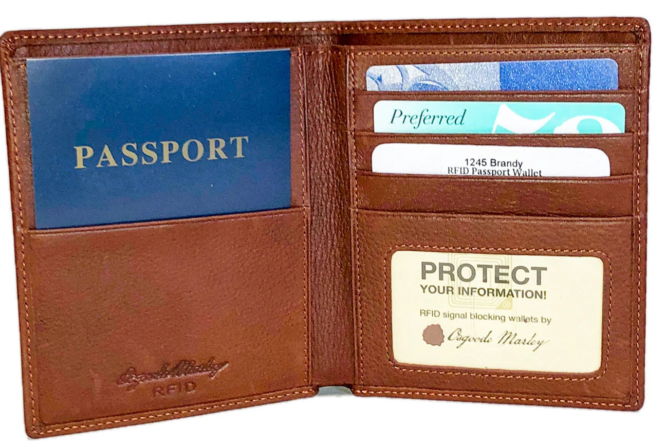 Osgoode Marley Leather RFID blocking Passport Wallet – Lieber's Luggage