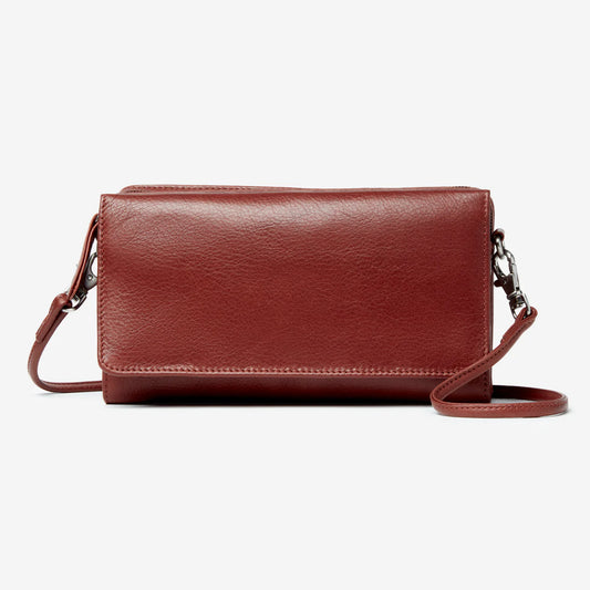Osgoode Marley Leather RFID WALLET BAG Brandy