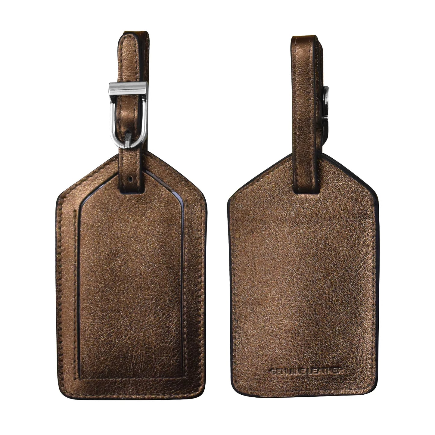 ili New York - Leather Luggage Tag