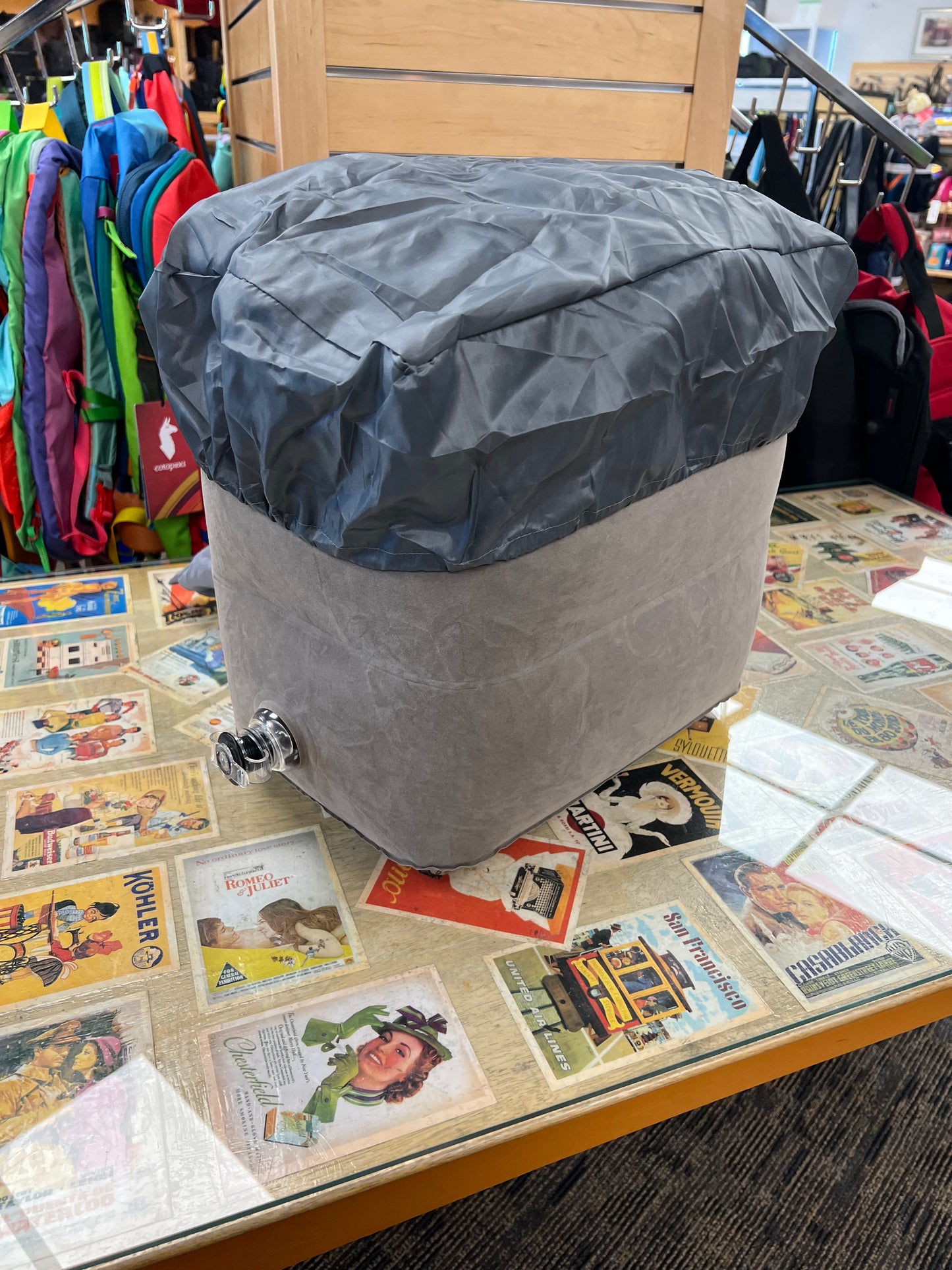 Inflatable Footrest Pillow