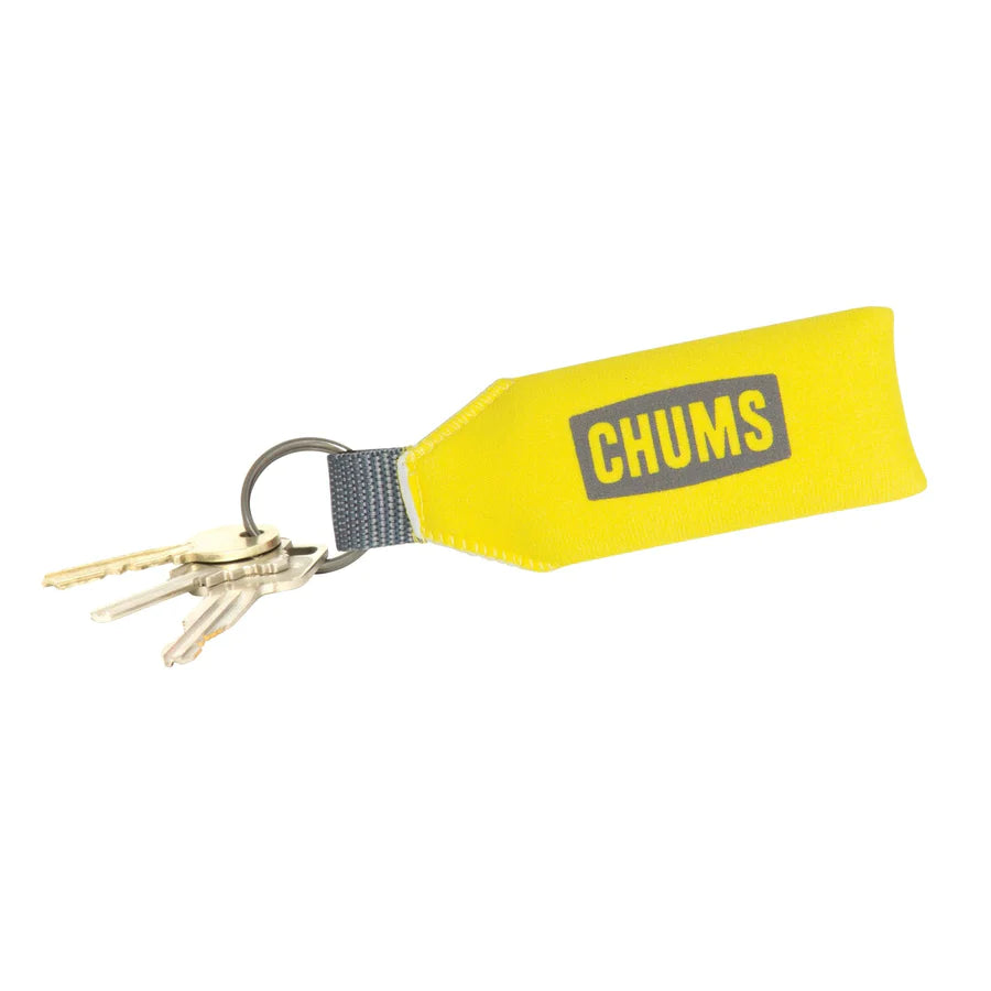 Chums Floating Neoprene Keychain- Assorted Colors Yellow